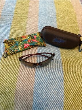 Maui Jim Brown Frames with Dark Polarized Lenses